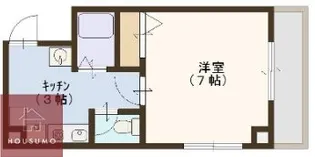 スタシオン梅田イースト【8階】の間取り