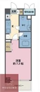 ヴィヴィッド京橋【3階】の間取り