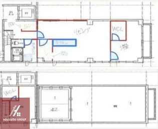 クレスト都島【3階】の間取り