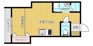 ニューライフ赤坂【2階】の間取り