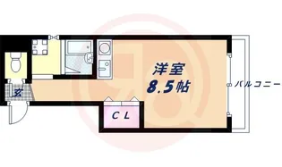 パークシティ長居【2階】の間取り