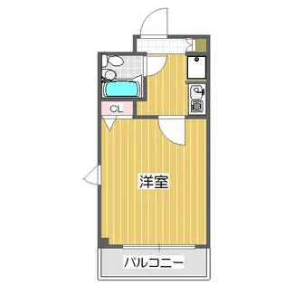 エスリード天王寺【605号室】の間取り