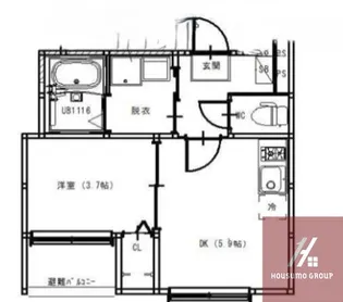 StarLight Studios【3階】の間取り