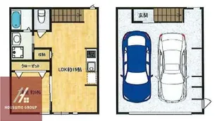 APERTA【2号室】の間取り