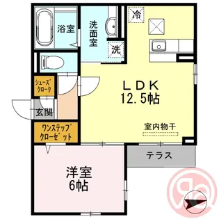 フレシールあびこ【3階】の間取り