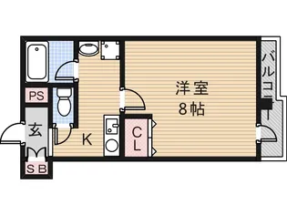 エスペランサあびこ【6階】の間取り