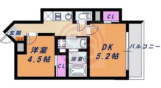 BLDK THEATER【8階】の間取り