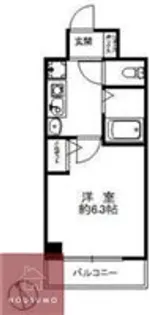 ラナップスクエア東天満【704号室】の間取り