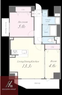 フォレスタ櫻【301号室】の間取り