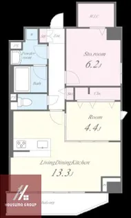 フォレスタ櫻【402号室】の間取り