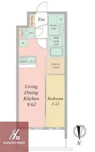 セレニテ東梅田アリエ【7階】の間取り