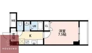 Serene Miyakojima【403号室】の間取り