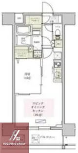 アーバネックス東梅田【503号室】の間取り