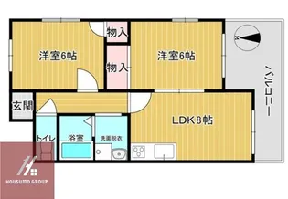 春本ビル【2階】の間取り
