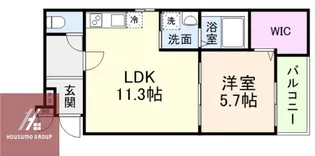 (仮称)フジパレス今津中五丁目A棟【2階】の間取り
