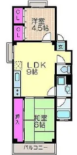 マンション壬生(みぶ)【2階】の間取り