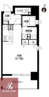 アーバネックス北浜【705号室】の間取り