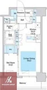 アーバネックス同心【302号室】の間取り