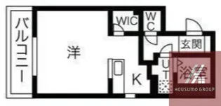 リッツスクエアガーデン【4階】の間取り