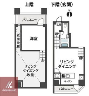 ベルニーニ南森町【1003号室】の間取り