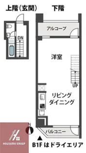 ベルニーニ南森町【404号室】の間取り