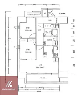 大拓メゾン鶴見【6階】の間取り