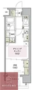 アーバネックス大阪天満宮Ⅱ【6階】の間取り
