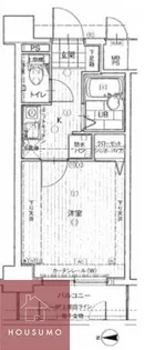 エスリード梅田東【4階】の間取り