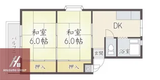 木村マンション【1階】の間取り