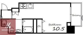 フレアコート北浜【5階】の間取り