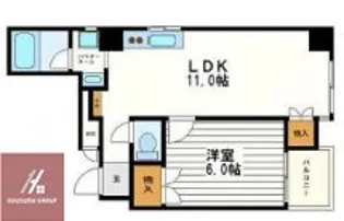 安藤ビルディング【402号室】の間取り