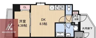 シェリロ神山【6階】の間取り