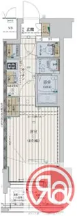 ファーストフィオーレ谷町六丁目フェリシア【8階】の間取り