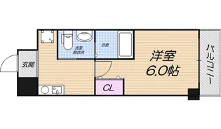 グランパシフィック花園北【3階】の間取り