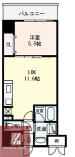 シリウス中央【0502号室】の間取り