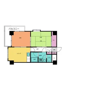 セントポーリア・アビコ【9階】の間取り