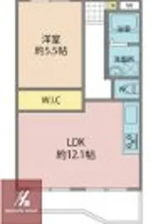 泰平第1ビル【5階】の間取り