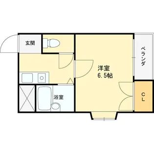 長居ロイヤルマンション【2階】の間取り