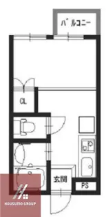 メゾン扇町【3階】の間取り