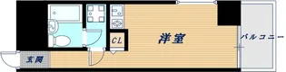 ダイアパレス谷町第三【2階】の間取り