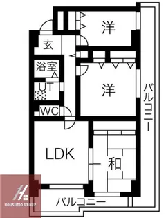 アーバンパーク関目【13階】の間取り