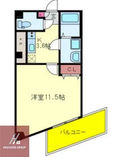 Quattro G【4階】の間取り