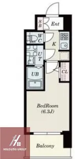 S-RESIDENCE城東SEVER【702号室】の間取り
