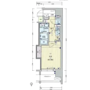 ファーストフィオーレ本町イースト【11階】の間取り