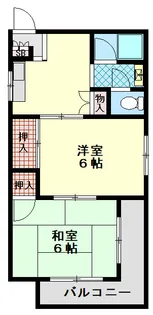 シャトルハリマ【4階】の間取り