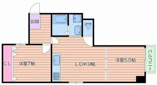 協和産業ビル【4階】の間取り