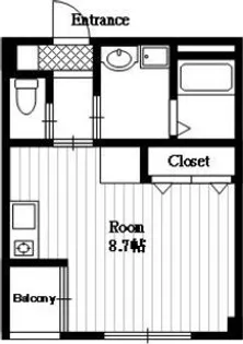 ハイステージ丸和【3階】の間取り