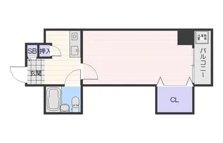明星館【5階】の間取り