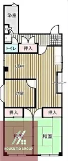シャトーナカタ【5階】の間取り