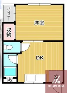 アビリティ住吉【4階】の間取り